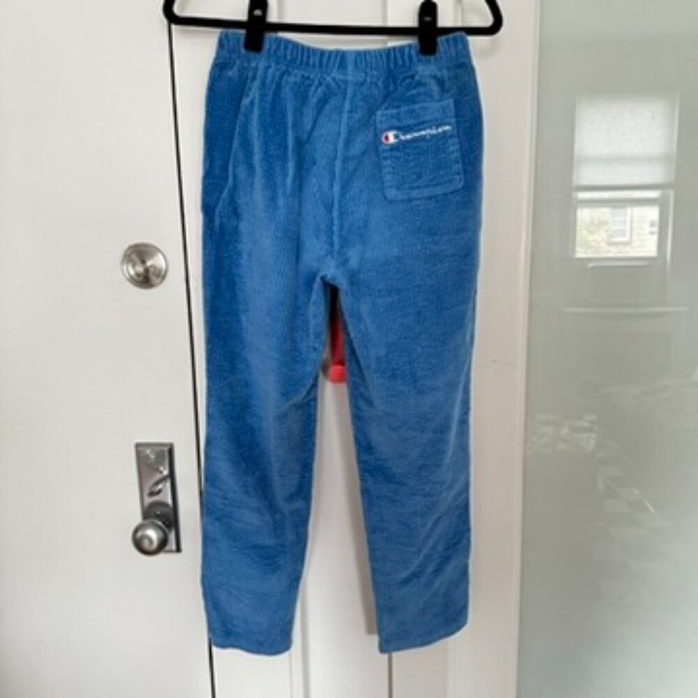 Champion x UO sky blue corduroy sweatsuit - Picture 7 of 11